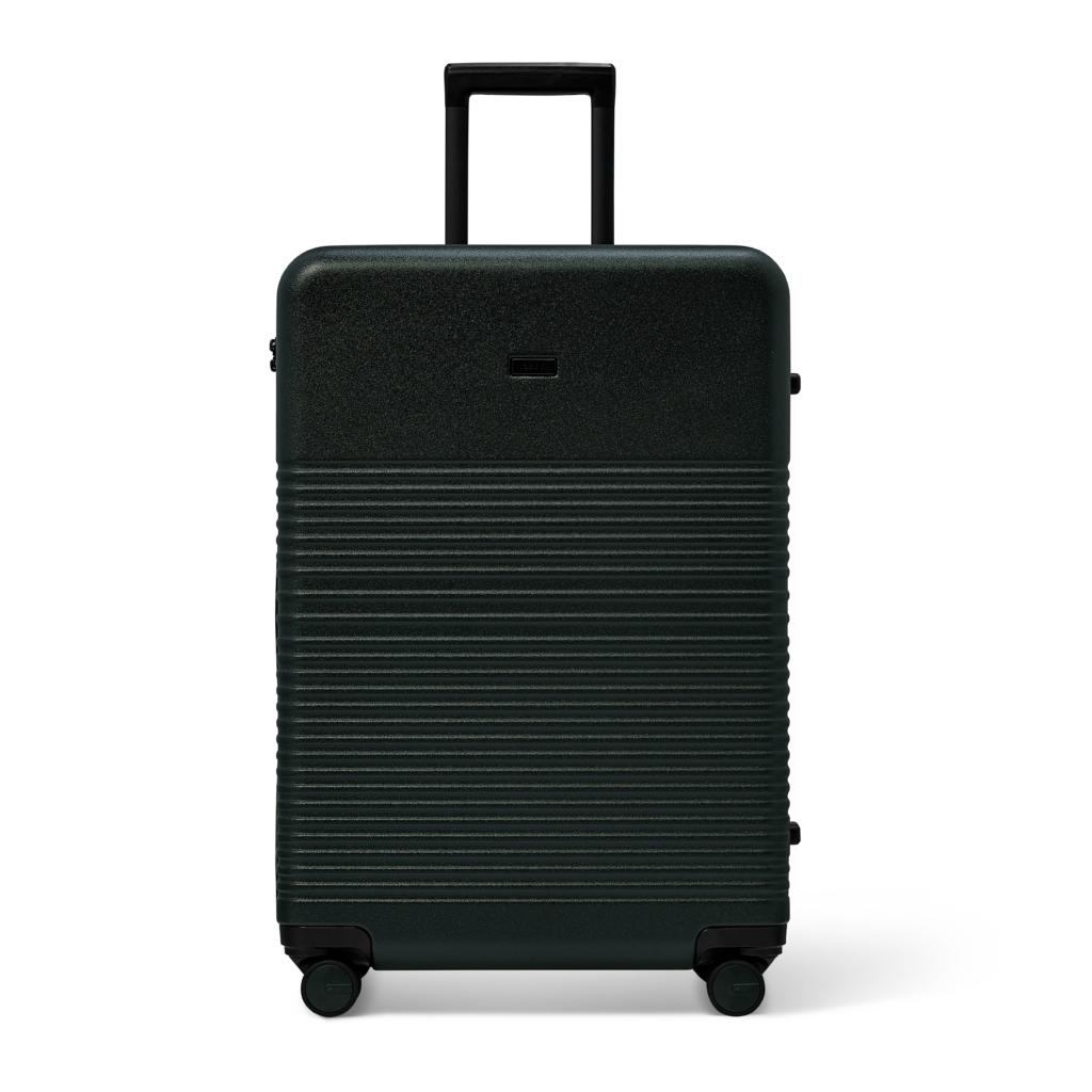 Essential Cabin Suitcase | Dark Green | Sustainable & Unique