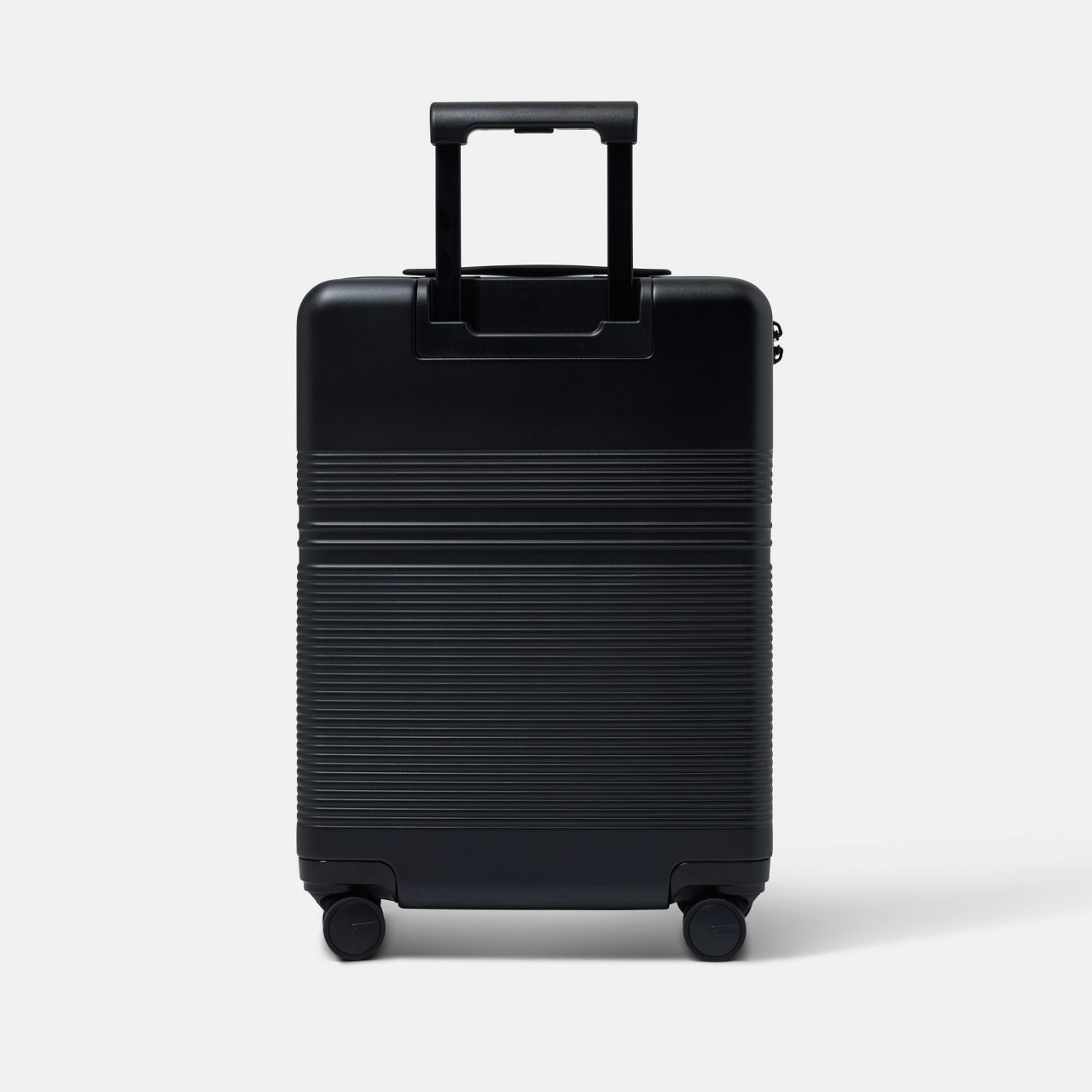 Front Pocket Carry-On Suitcase | NORTVI | Black | Premium & Unique