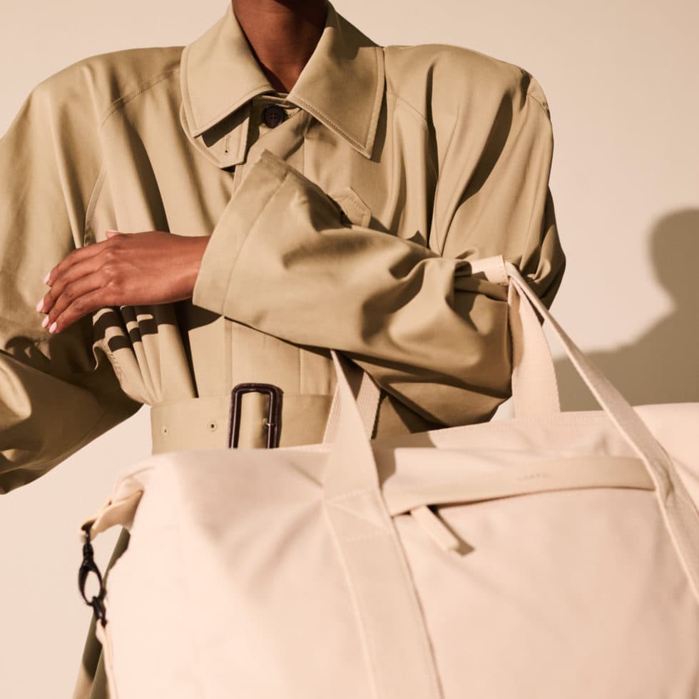 Weekend Bag | NORTVI | Sand White | Sustainable, Stylish and Unique