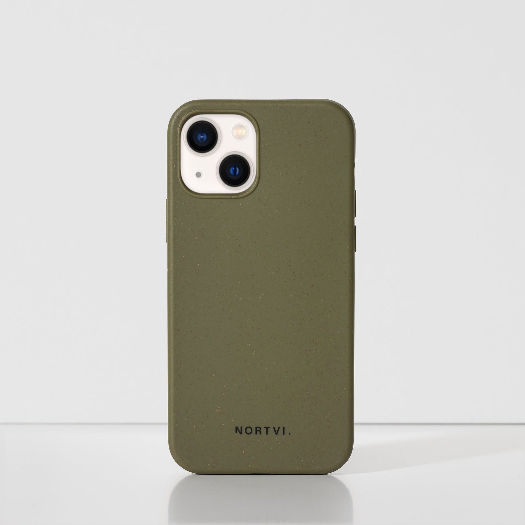Nortvi iPhone 13 Mini case green