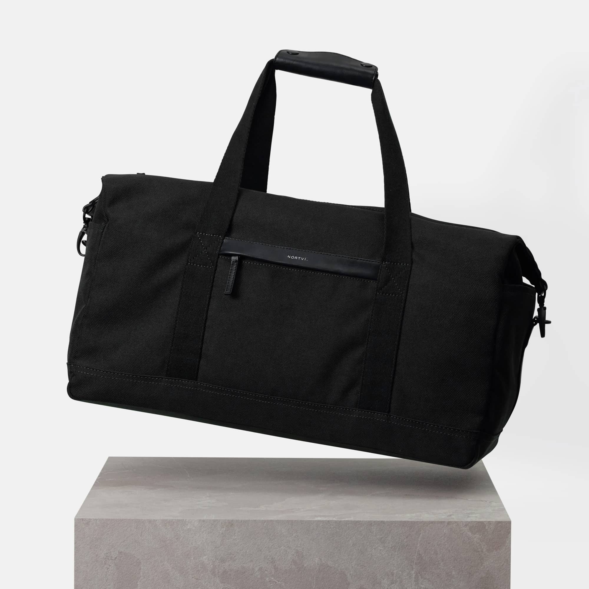 Large Weekend Bag | NORTVI | Black | Sustainable, Stylish and Unique