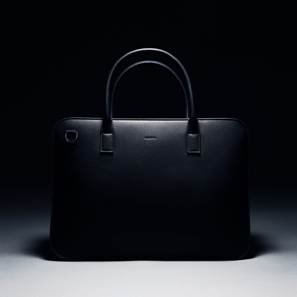 Briefcase Midnight Black - NORTVI