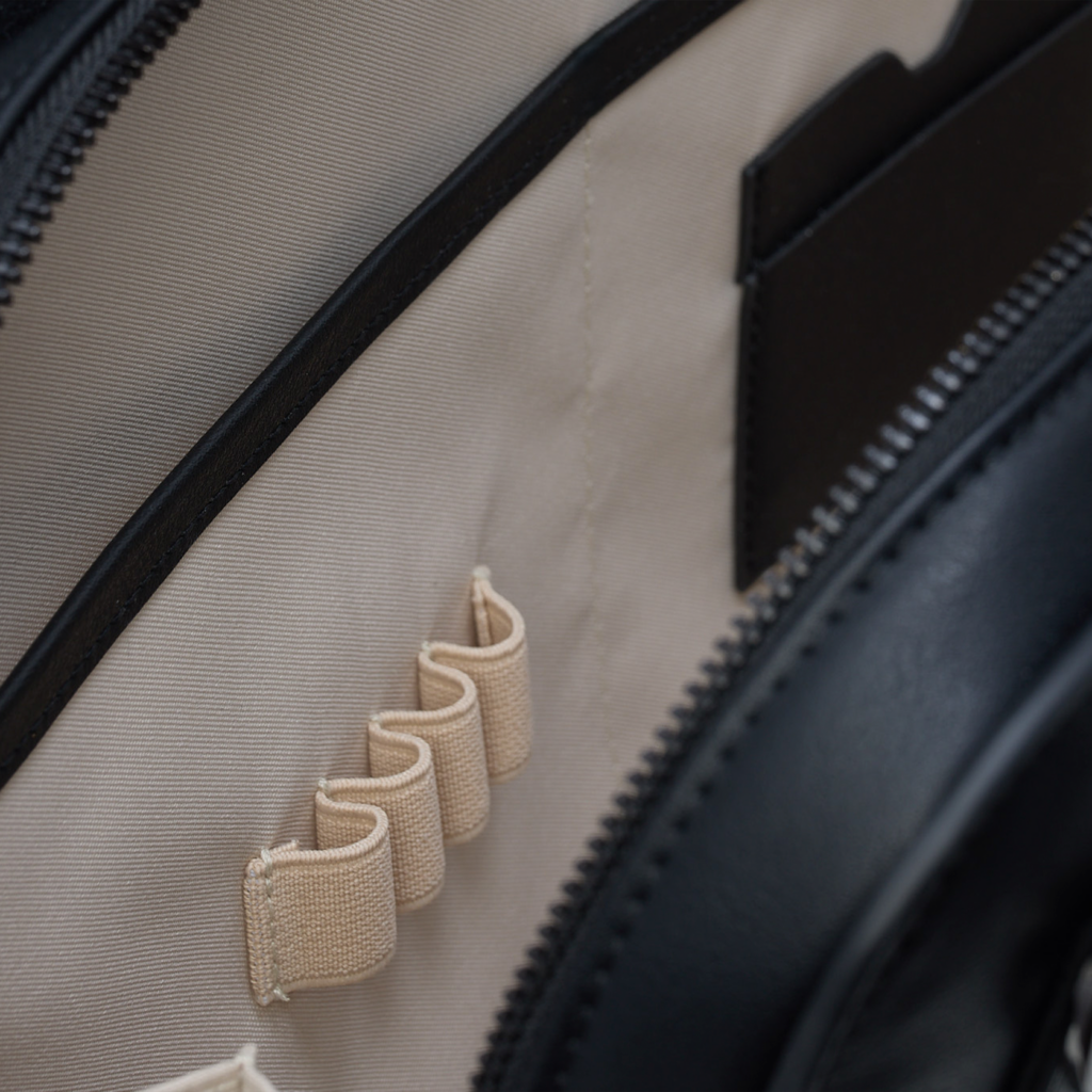 Briefcase Midnight Black - NORTVI